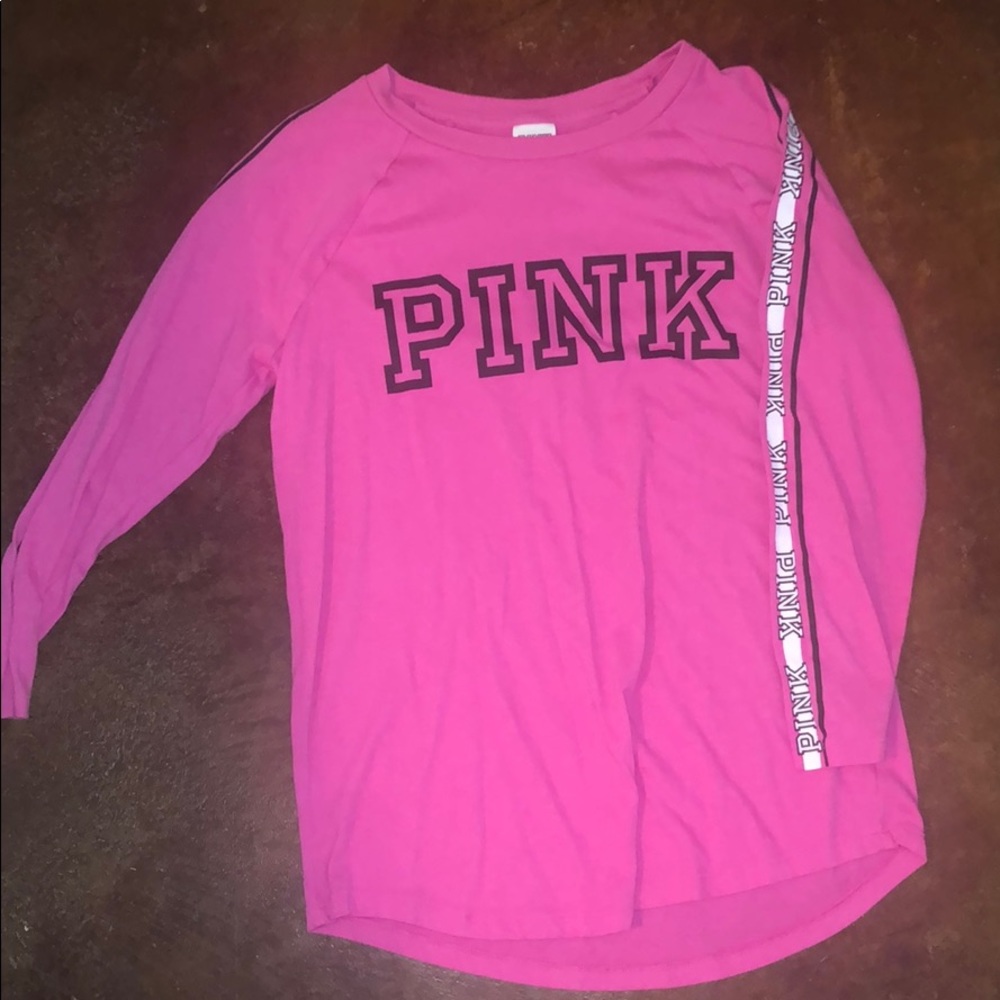 Pink 3/4 length shirt